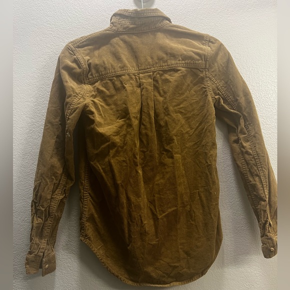 Vans Overtime Rose Corduroy Button Up Shirt - Picture 6 of 8